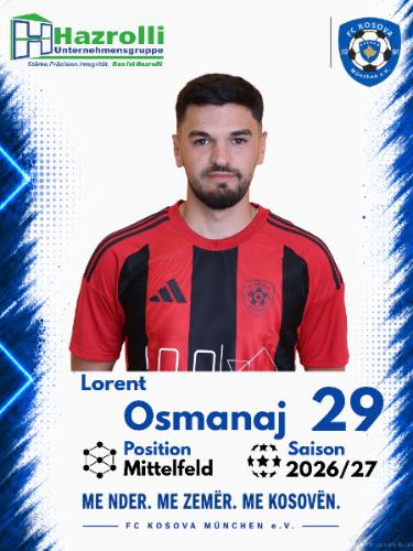 Avatar Bild für Lorent Osmanaj
